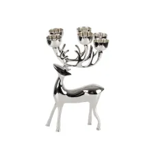 Декоративный подсвечник Garna Silver 23 см Lefard AL114358 Декоративный подсвечник Garna Silver 23 см Lefard AL114358