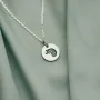 Серебряный кулон Хамелеон 132724хм Оникс