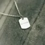 Серебряный кулон Друзья 133039f Оникс