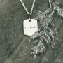 Серебряный кулон Друзья 133039f Оникс