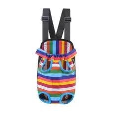 Рюкзак-кенгуру для тварин No Brand DT834 Rainbow S контейнер котам собакам