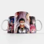 Чашка Fan Girl Нацукі Рем Рам та Емілія Ре:Зеро Життя з нуля - Re: Zero (14899) 330 мл Білий