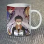 Чашка Fan Girl Нацукі Рем Рам та Емілія Ре:Зеро Життя з нуля - Re: Zero (14899) 330 мл Білий