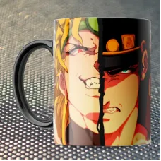 Чашка Fan Girl Джотаро и Дио Невероятные приключения ДжоДжо - JoJo’s Bizarre Adventure (14801) 330 мл Черный