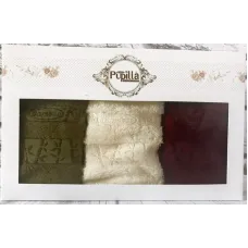 Комплект 3 кухонных полотенца Bamboo Erden 30х50см Pupilla DP69987