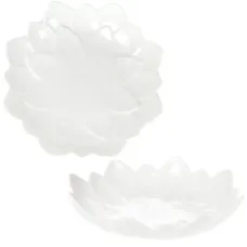 Фарфоровые блюда Bona White aster в наборе 4 штуки 20 см DP115000 Фарфоровые блюда Bona White aster в наборе 4 штуки 20 см DP115000