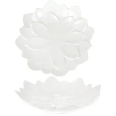 Фарфоровые блюда Bona Flower в наборе 2 штуки 30.5см DP115008 Фарфоровые блюда Bona Flower в наборе 2 штуки 30.5см DP115008