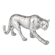 Фигурка декоративная Серебряный хищник 37 см Lefard AL115294 Фигурка декоративная Серебряный хищник 37 см Lefard AL115294