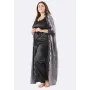 Комплект Афина Батал Ghazel 17111-70/88 Серый/Черный 58