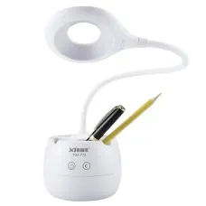 Лампа настільна TGX-772 нічник micro usb 20 + 8 led smd 3-режиму яскравості органайзер 48х11 см