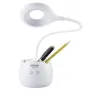 Лампа настільна TGX-772 нічник micro usb 20 + 8 led smd 3-режиму яскравості органайзер 48х11 см