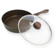 Сотейник Chocolate Line 28 см Lessner 88364-28S LS Сотейник Chocolate Line 28 см Lessner 88364-28S LS