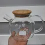 Чайник-заварник 1000 мл Стокгольм с бамбуковой крышкой S&T 32235