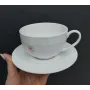 Чашка чайна з блюдцем Interos Tudor TU2755 Сітка фарфорова 350 мл