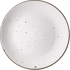 Тарілка десертна Ardesto Bagheria Bright white 19 см (AR2919WGC)