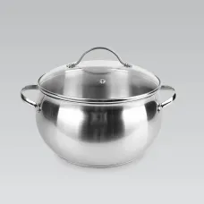 Кастрюля с крышкой Maestro MR-3516-18 3л Хром Кастрюля с крышкой Maestro MR-3516-18 3л Хром