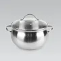 Кастрюля с крышкой Maestro MR-3516-18 3л Хром