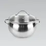 Кастрюля нержавеющая Maestro MR-3516-24 240 мм 6 л Хром