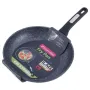 Сковорода антипригарна Kamille 280 мм Ilag Black Marble (5390MR)