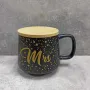 Чашка чорна з бамбуковою кришкою 