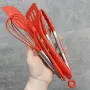 Набор кухонных принадлежностей силиконовый 5 предметов красный A-PLUS 1962