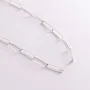 Серебряное колье Цепочка 181197 Оникс 43
