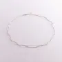 Серебряное колье Цепочка 181197 Оникс 43