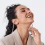 Серебряная серьга - каффа Тильда 123194 Оникс