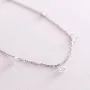 Серебряное колье с фианитами 181198 Оникс 70