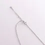 Серебряное колье с фианитами 181198 Оникс 70