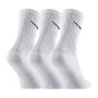 Шкарпетки Nike 3Ppk Value Cotton 46-50 Білий (SX4508-101)