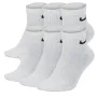 Шкарпетки Nike Everyday Cushioned Training Ankle Socks 38-42 Білий (SX7669-100)