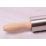 Качалка 38см из нержавеющей стали с деревянными ручками Kamille DP37397
