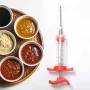 Шприц инъектор для мяса Lesko для маринада металлический инжектор