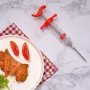 Шприц инъектор для мяса Lesko для маринада металлический инжектор