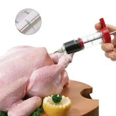 Шприц инъектор для мяса Lesko для маринада металлический инжектор Шприц инъектор для мяса Lesko для маринада металлический инжектор
