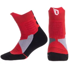 Носки спортивные SP-Sport DML7501 40-45 Красный-черный-серый