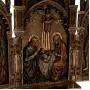 Декоративная статуэтка-триптих Veronese Икона 22*11*5 см Коричневый AL31923