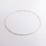 Колье - цепочка в красном золоте ц00455 Оникс 45