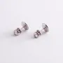 Золотые серьги - пусеты с бриллиантами 318491121 Оникс