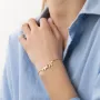 Браслет Девочка и мальчик в желтом золоте з2090ж Оникс 19