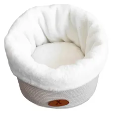 Лежак для домашних животных Hoopet 19X1303M 33*33*26 см Молочный (8929-35866)