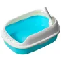 Туалет для кошек с лопаткой Taotaopets 226611 Blue 40х29х13.5 см