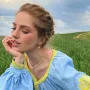 Серебряные серьги - петельки с жемчугом 123204 Оникс