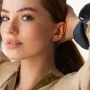 Серебряные серьги - клаймберы Шарики 123221 Оникс