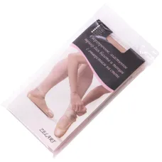 Колготки для танцев и хореографии с отверстием на стопе Zelart Ballet pink CO-3587 122-134 Телесный-розовый