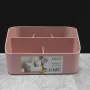 Органайзер для косметики Lova Irak Plastik рожевий LV-140