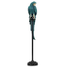 Фигурка интерьерная Parrot Green 115 см ArtDeco AL117943 Фигурка интерьерная Parrot Green 115 см ArtDeco AL117943