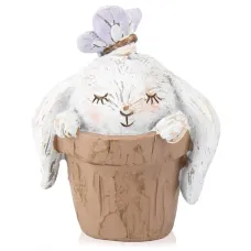Фигурка интерьерная Sleepy rabbit 10 см Lefard AL117953 Фигурка интерьерная Sleepy rabbit 10 см Lefard AL117953