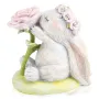 Фігурка інтер'єрна Rabbit with a rose 12 см Lefard AL117957
